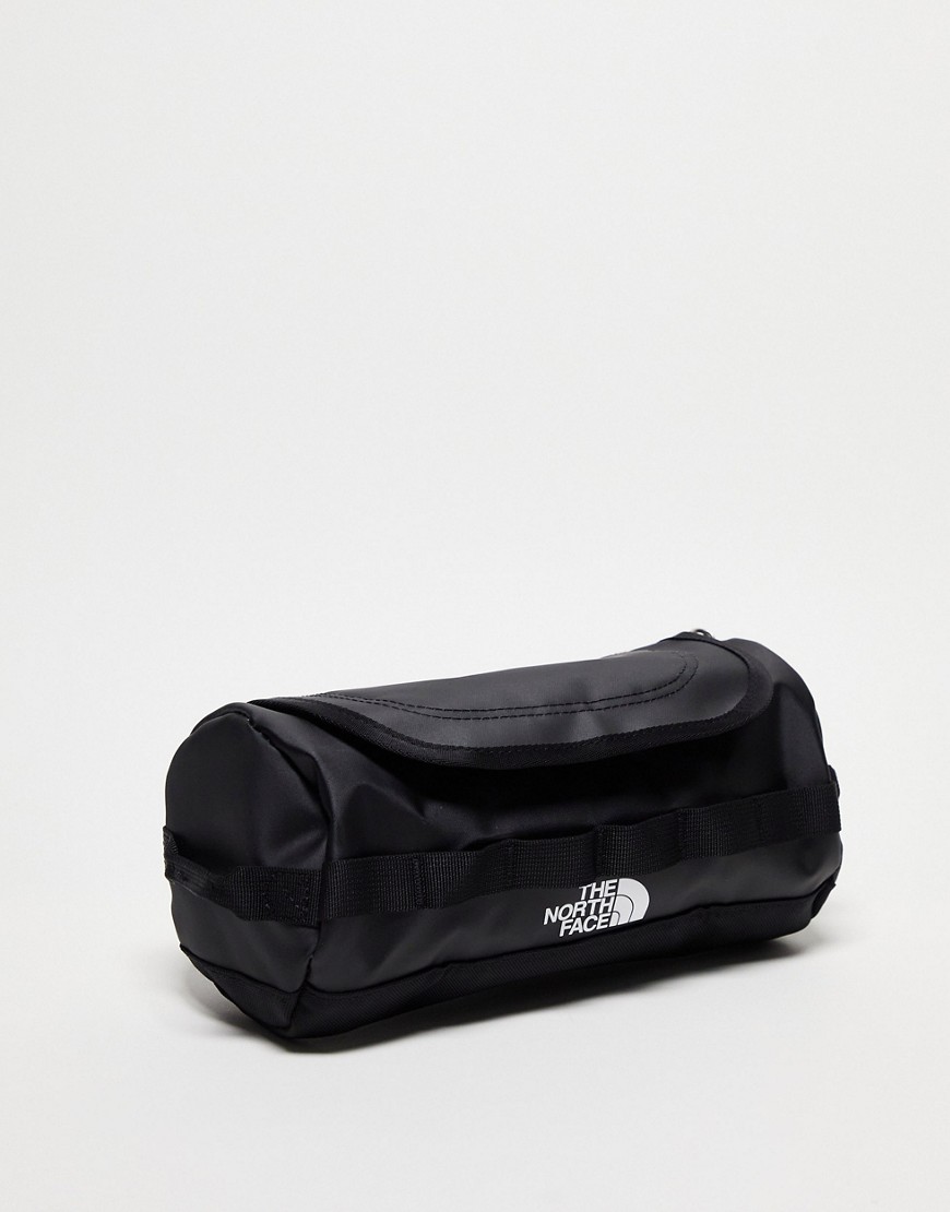 The North Face Base Camp small 3.5l Travel Canister wash bag with mirror in black