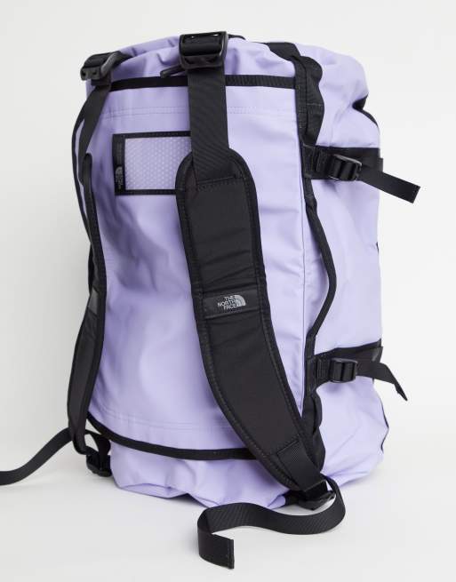 The North Face Base Camp small 50L duffel bag in lilac