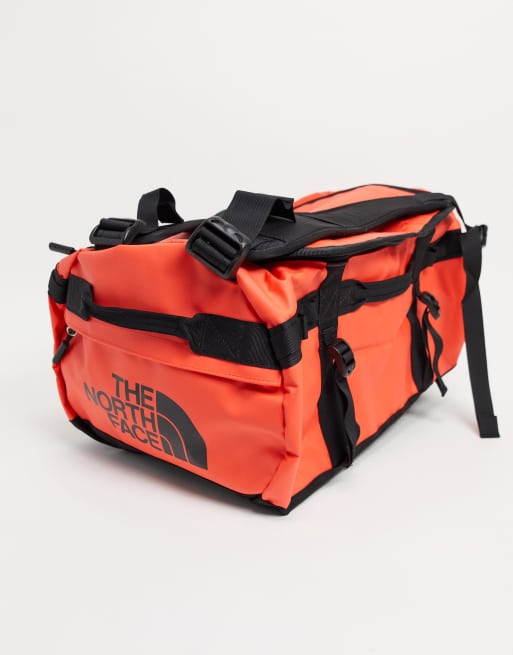 North face best sale red duffle bag