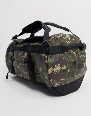 The North Face Base Camp Extra Small Duffel Bag 31l In Camo Green Modesens
