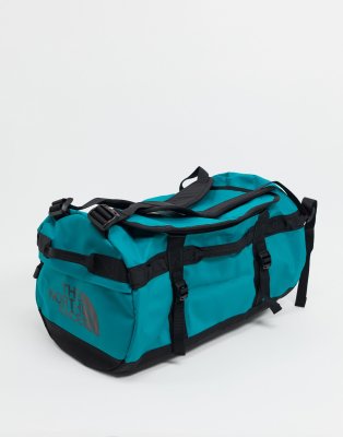 north face green duffel bag