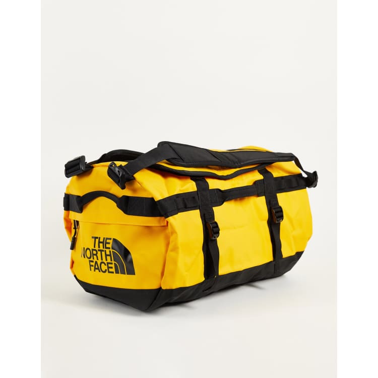 North face yellow sale duffel bag large