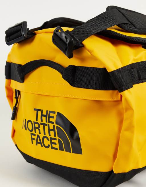 North face duffel bag small outlet yellow