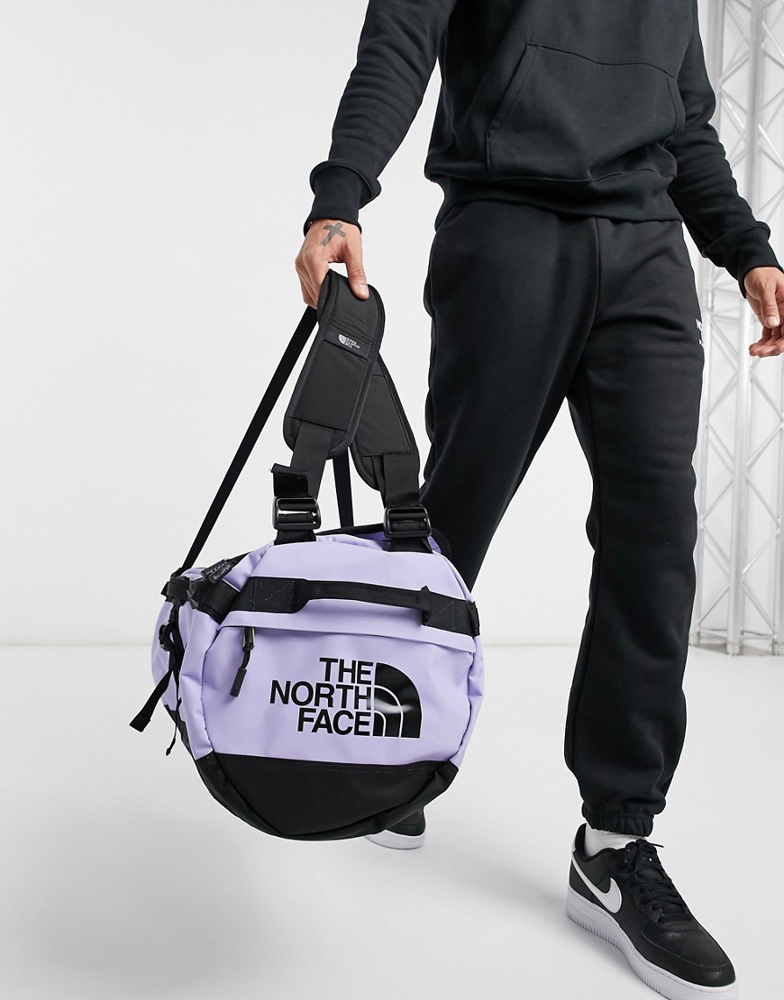 The North Face BASE CAMP SMALL DUFFEL BAG IN LILAC-PURPLE