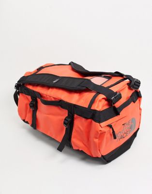 The North Face Base Camp Small Duffel Bag In Orange Red Modesens