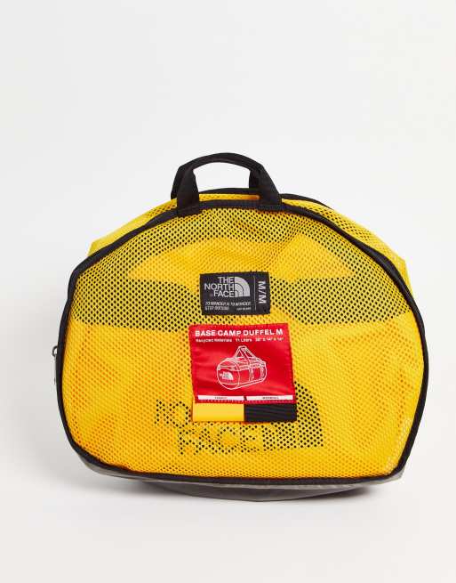 The North Face – Base Camp – Svart och gul duffelbag med plats för 71l, 4 av 4
