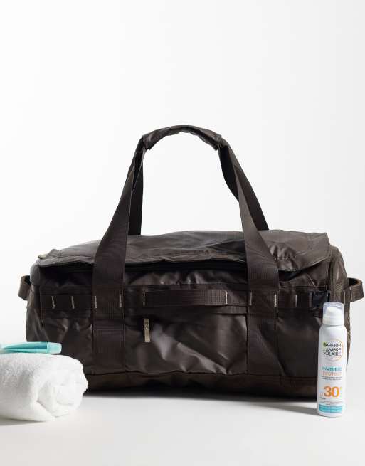The North Face Base Camp Voyager 42L duffel bag in brown, 2 of 4