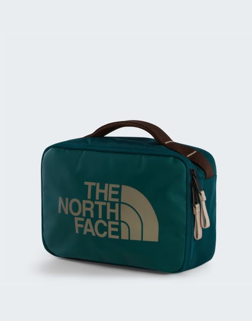 The North Face - Base Camp Voyager - Beauty case color verde oceano/blu scuro