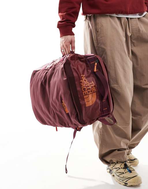 The North Face - Base Camp Voyager - Borsone duffel rosso da 42l, 4 di 4