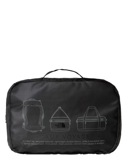 The North Face - Base Camp Voyager - Borsone nero da 42 litri, 4 di 4