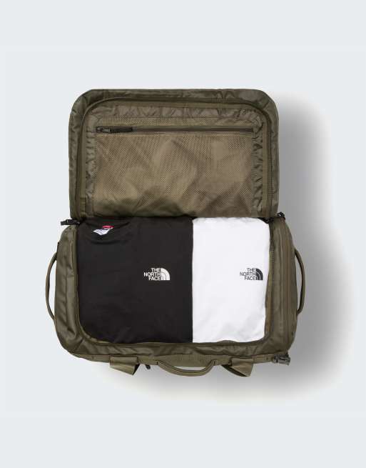 The North Face Base camp voyager duffel 42l in new taupe green-tnf bla, 3 of 4