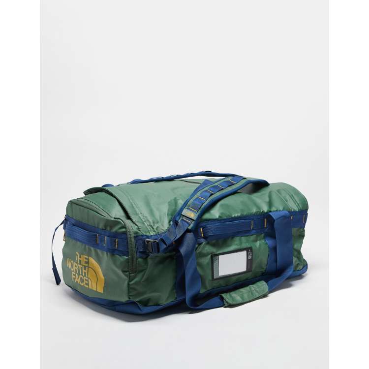 The North Face Base camp voyager duffel 62l in green and blue ASOS