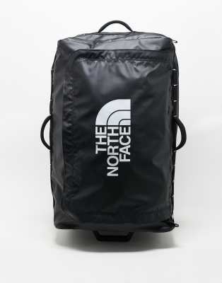 The North Face - Base Camp Voyager - Reisetasche mit Rollen in Schwarz und Weiß