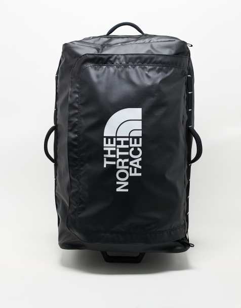 The North Face – Base Camp Voyager – Reisetasche mit Rollen in Schwarz und Weiß - view 1