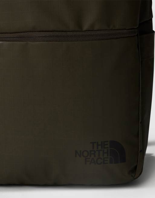 The North Face Base camp voyager roll-top bag in new taupe green-tnf bla, 3 of 4