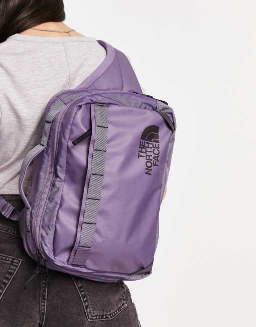 North face cheap purple bag