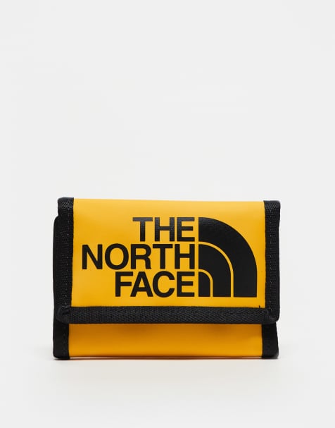 The North Face Base camp wallet in black and yellow - view 1