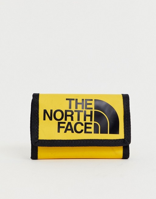 The North Face Base Camp wallet in yellow