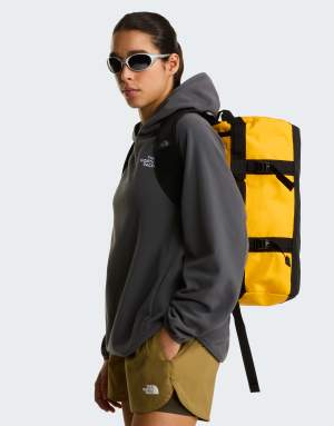 The North Face Base Camp XS duffel bag in yellow