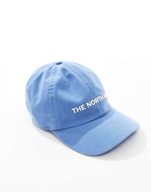 The North Face - Baseball pet met tekstlogo in blauw, 3 van 4