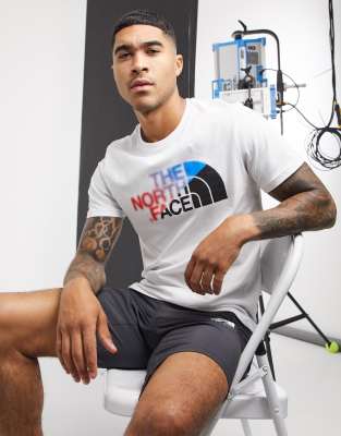 The North Face BD GLS t-shirt in white