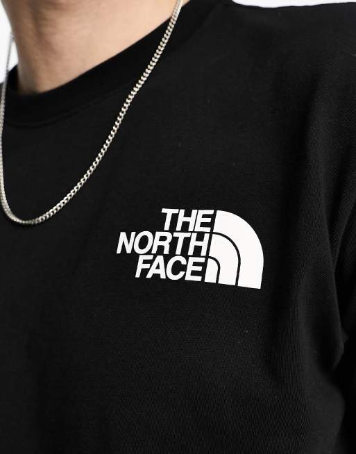 The North Face bear T-shirt in black