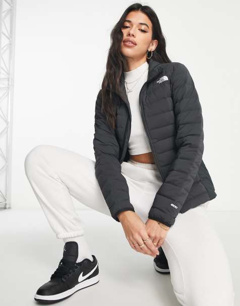 The North Face – Belleview – Czarna puchowa kurtka ze stretchem - view 1