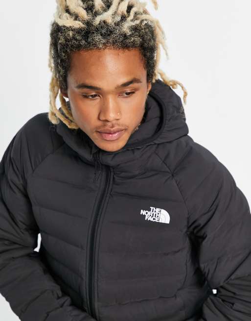 M Belleview Stretch Down Hoodie TNF Black