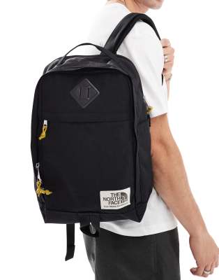 The North Face The North Face Berkeley backpack in black with contrast zips