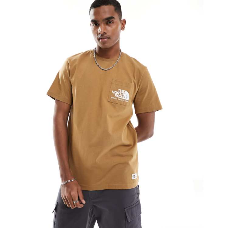 即発★THE NORTH FACE★MEN'S BERKELEY CALIFORNIA POCKET TEE The North Face Berkeley California Pocket Tee Short Sleeve