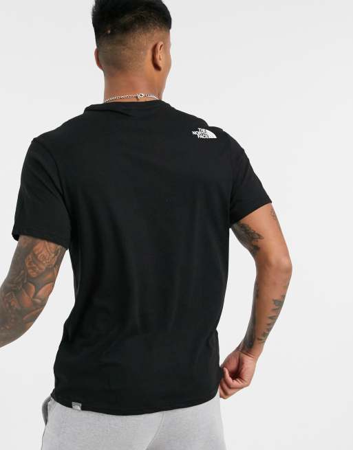 The North Face – Berkeley California – T-Shirt mit Tasche in Schwarz, 2 von 4