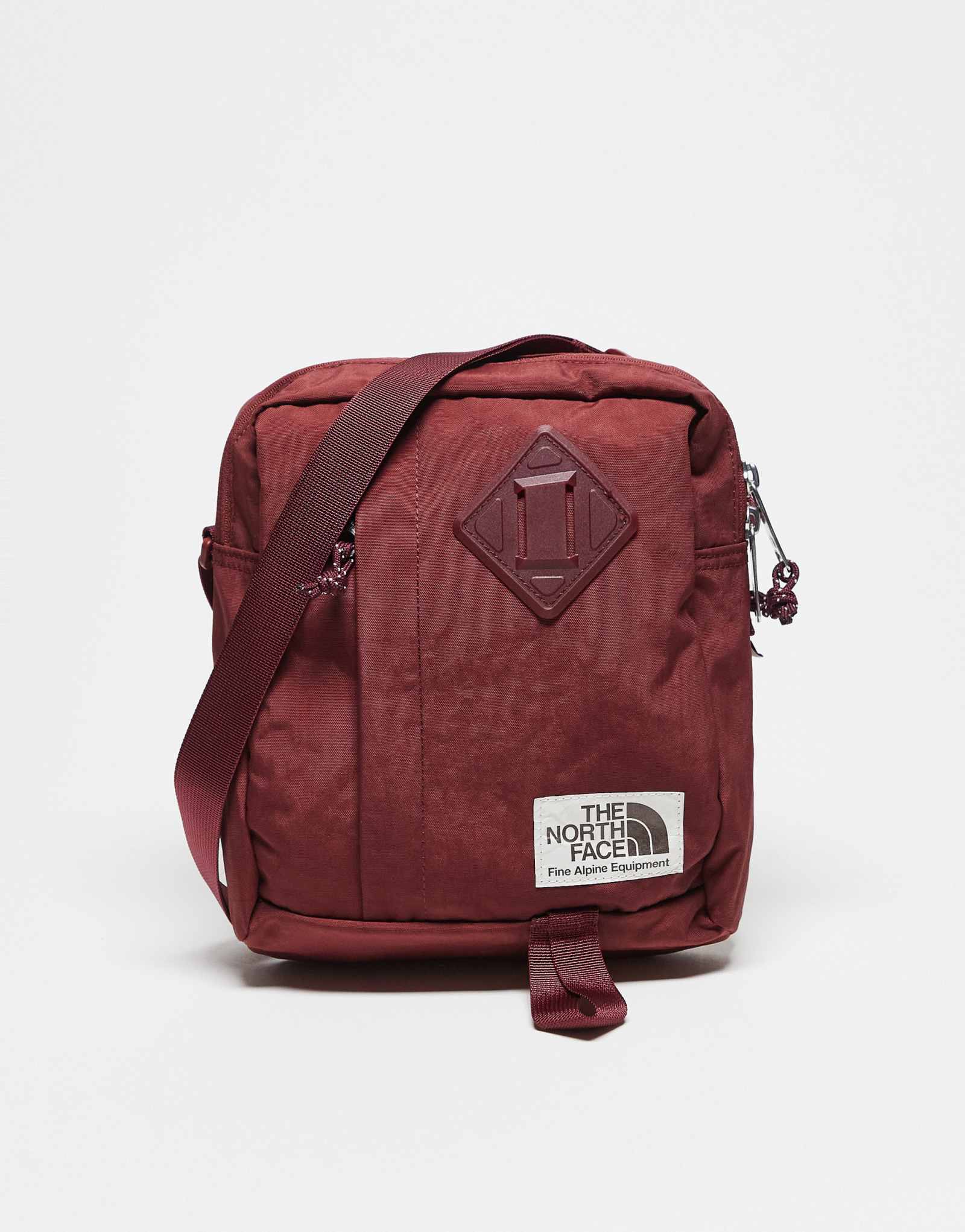 Сумка через плечо North Face Berkeley бордового цвета