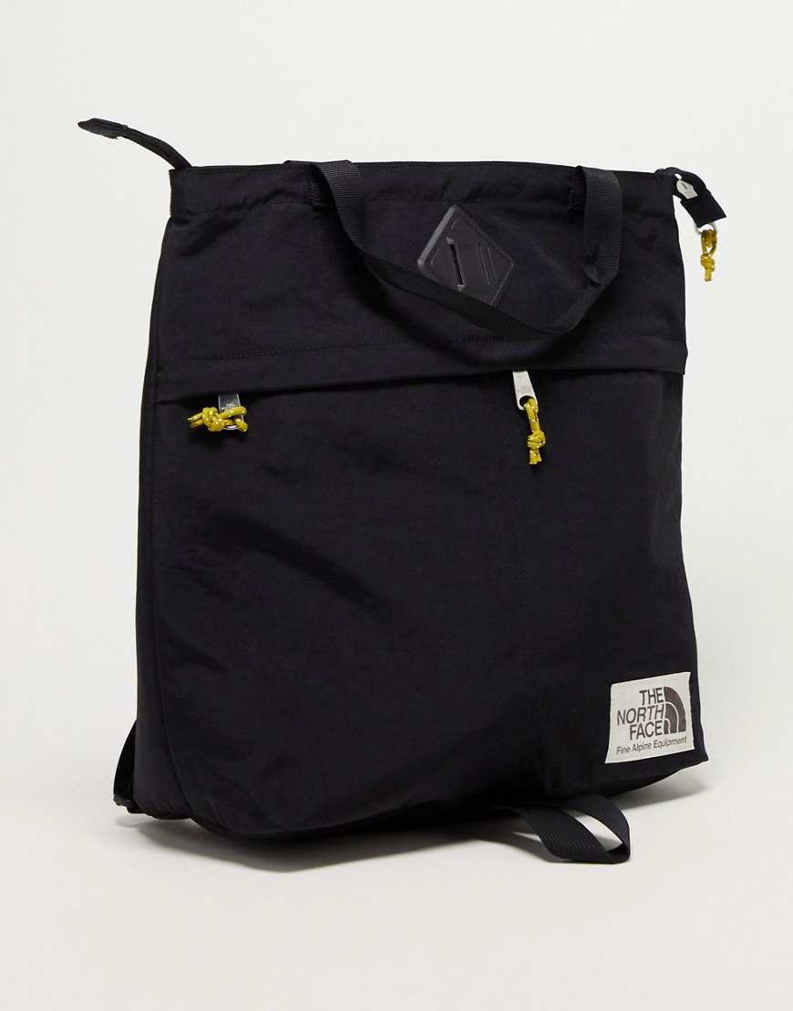 The North Face Berkeley tote backpack in black