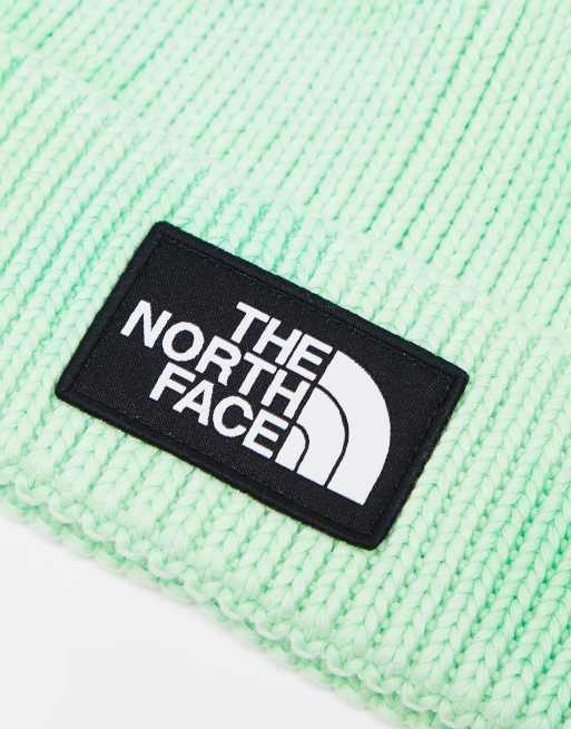 The North Face - Berretto con risvolto e logo applicato verde tie-dye, 2 di 4
