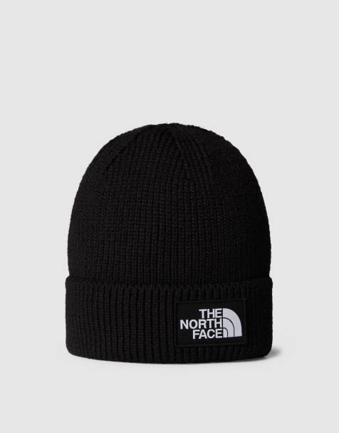 The North Face - Berretto con risvolto ed etichetta del logo TNF color nero TNF - view 1
