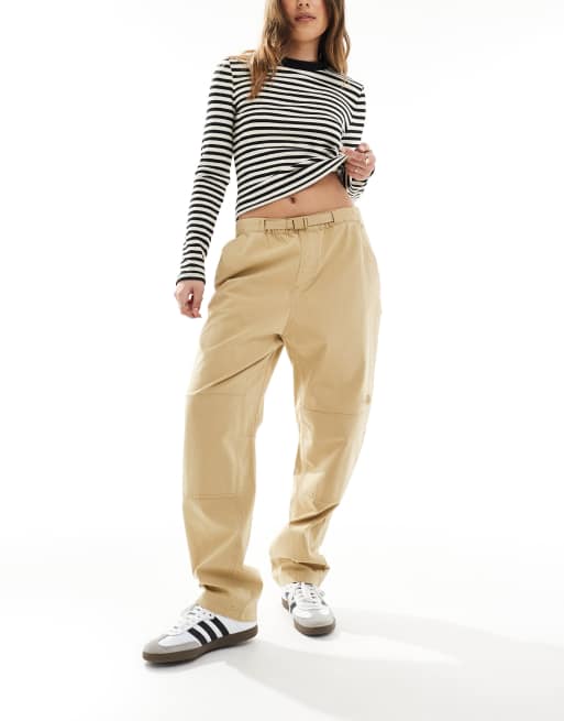 The North Face - Beta - Utilitybroek met riem in kaki stone