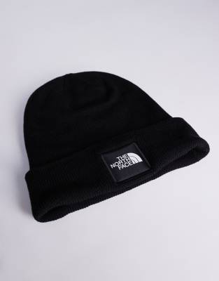 The North Face Big Box cuffed beanie in black | ASOS