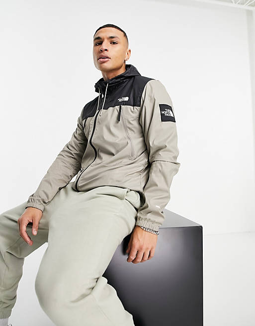 The North Face Black Box 1990 wind jacket in grey