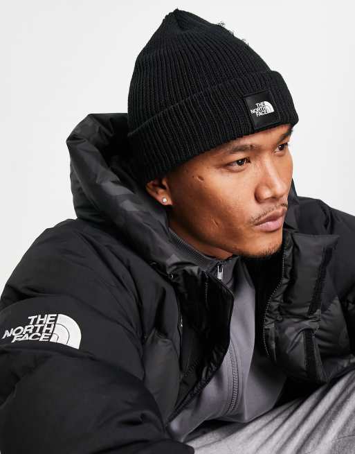 The North Face Black Box Beanie in zwart ASOS