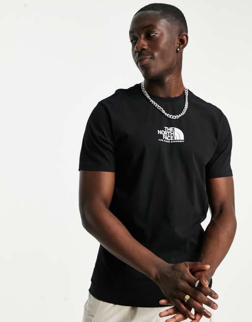 The North Face - Black Box Cut - T-shirt in zwart