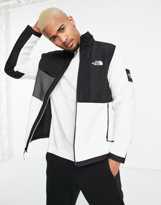 Black white north clearance face jacket