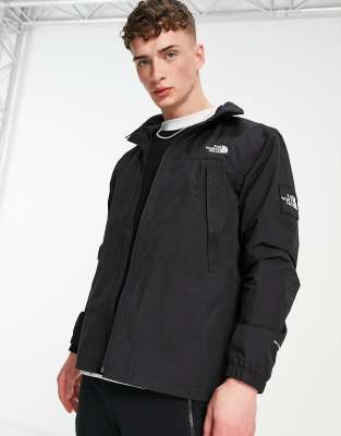 black north face windbreaker