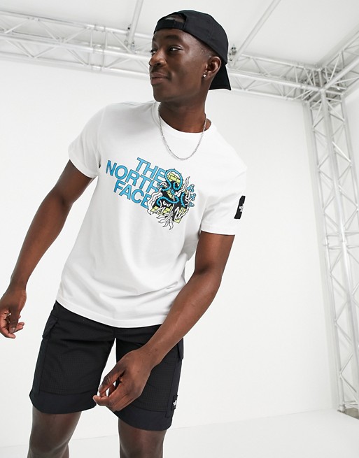 The North Face Black Box Graphic t-shirt in white