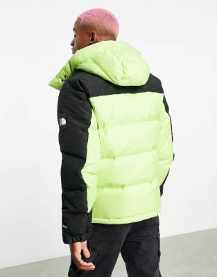 lime green parka