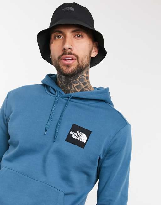 The north face hoodie blauw new arrivals