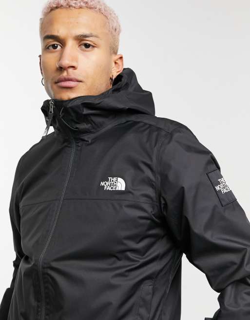 North face black outlet box jacket