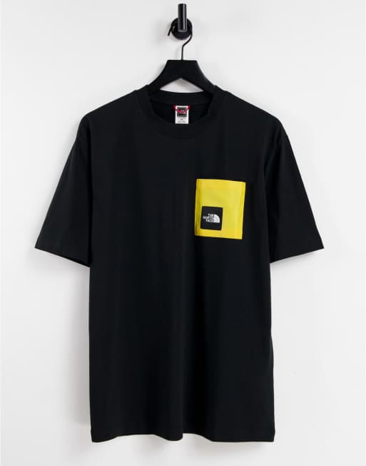 The North Face Black Box Search and Rescue Pocket t-shirt in black