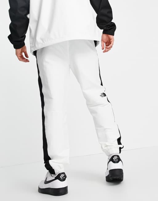 The North Face Black Box track pants in white black ASOS