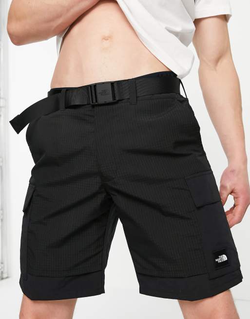 THE NORTH FACE/THE NORTH FACE BOX LOGO SWEAT SHORTS BLACK