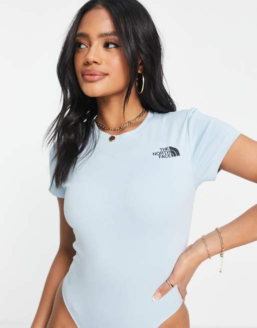 The North Face bodysuit in light blue